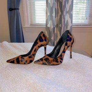 Leopard print Schutz Heels